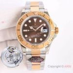 Clean Factory 1:1 Rolex Yacht-master Two Tone Rose Gold Watch Cal.3235 Steel Super Clone